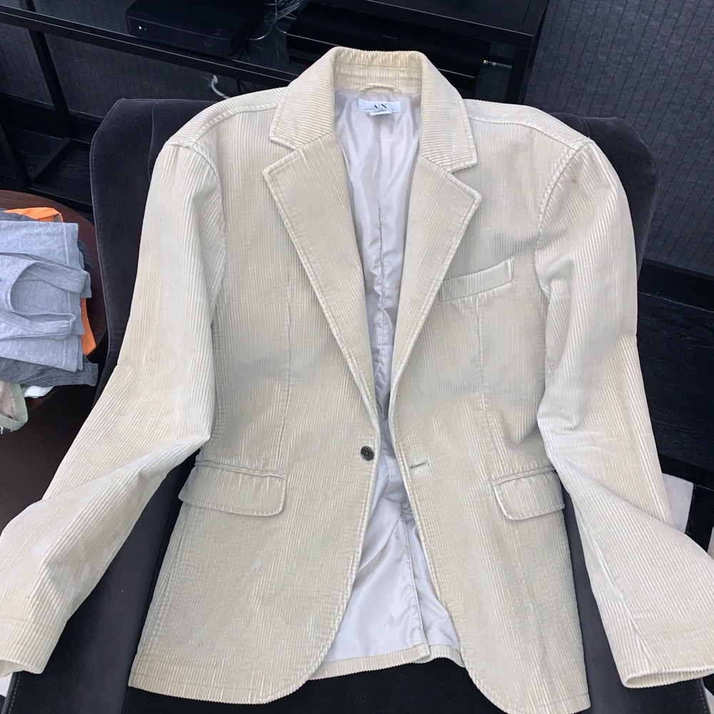 COPY - Armani exchange men’s corduroy blazer